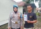 Polsek Purwasari Sosialisasi QR Barcode Propam Mabes Polri ke Warga Secara Masif