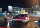 Pospam Dawuan Cikampek Antisipasi Kemacetan Arus Balik Nataru Malam Hari 