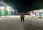 Kanit Sabhara Polsek Batujaya melaksanakan Patroli Prekat serta kontrol Keamanan di Central Ruko Batujaya