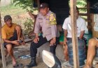 Bhabinkamtibmas Połsek Klari Ajak Warga Desa Anggadita Ngawangkong Tentang Kamtibmas
