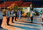 Polsek Rengasdengklok Laksanakan Apel Malam Ahir Pekan sekaligus Patroli KRYD