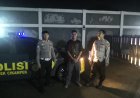 Tekan Kriminalitas, Patroli Malam Polsek Cikampek Pesan Kantibmas Pemuda 