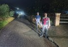 Anggota Polsek Batujaya laksanakan Patroli Prekat dalam rangka Antisipasi Kenakalan Remaja pada malam hari