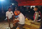 Anggota Polsek Batujaya ajak Masyarakat untuk Ciptakan Keamanan dan Ketertiban Masyarakat dimalam hari