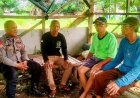 Jalin Kedekatan, Bhabinkamtibmas Polsek Rengasdengklok Sambangi Rumah Tokoh Masyarakat