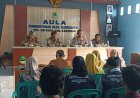 Kapolsek Batujaya Mengikuti Rapat Minggon tingkat Kecamatan Batujaya di Aula Desa Karyabakti Kecamatan Batujaya