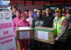 Polda Jabar Salurkan Bantuan Sosial bagi Warga Terdampak Banjir di Desa Karangligar