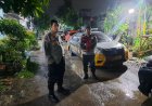 Ps Panit Binmas Bersama Personil Patroli Lakukan Patroli Malam, Polsek Klari Wujudkan Kamtibmas Kondusif