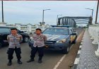 Pastikan Kamtibmas Aman, Anggota Piket Samapta Polsek Rengasdengklok Laksanakan Patroli Siang