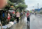 Polsek Klari Intensifkan Patroli Pengamanan di Lokasi Terdampak Banjir ‎