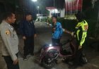 Cegah Gangguan Kamtibmas Dimalam Panjang Polsek Purwasari Polres Karawang Tingkatkan  Kegiatan Patroli