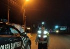 Prekat Polsek Banyusari Giat Patroli Jalan Raya Antisipasi Kejahatan