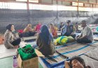 Curah Hujan Tinggi, Polres Karawang Siaga di Lokasi Banjir dan Pengungsian