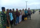 Sinergitas TNI POLRI Polsek Pedes Koramil Pedes Cegah Banjir Masyarakat kecamatan Cilebar