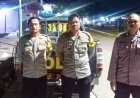 Cegah Gukamtibmas, Anggota Piket Fungsi Polsek Rengasdengklok Gelar Patroli Malam