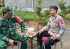 Jaga Sinergitas TNI, Polri, Bhabinkamtibmas bersama Babinsa  Laksanakan Patroli Wilayah Bersama