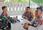Jaga Sinergitas Bhabinkamtibmas Polri Bersama Babinsa TNI, Laksanakan Patroli  Desa Binaan