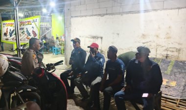 Anggota Polsek Batujaya ajak Masyarakat untuk Ciptakan Keamanan dan Ketertiban Masyarakat