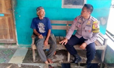 Lewat Sambang Bhabinkamtibmas Ajak Warga Wujudkan Kamtibmas Yang Kondusif